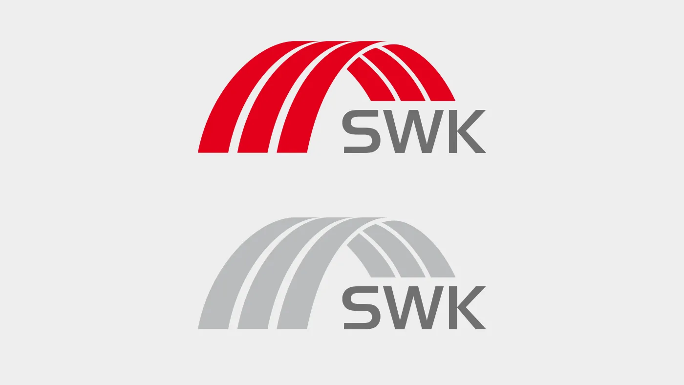 SWK Logo farbig und schwarz-weiß