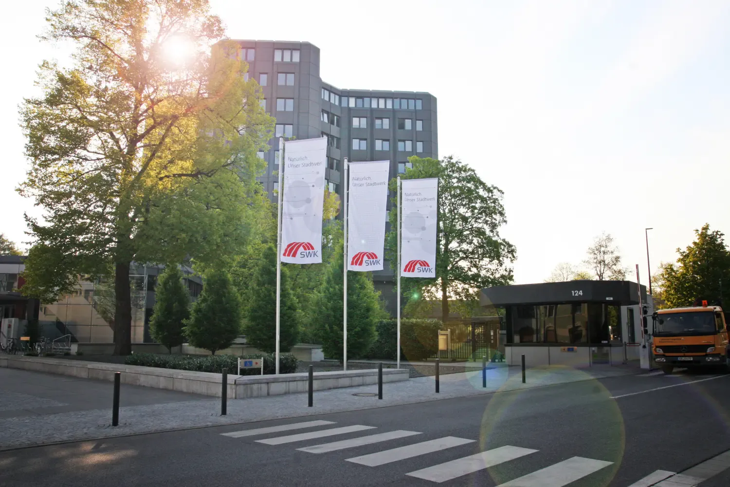 SWK Gebäude Eingang