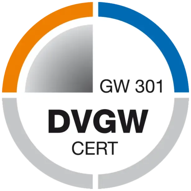 DVGW Zertifikat für die IDN Infrastruktur Dienstleistung Niederrhein GmbH